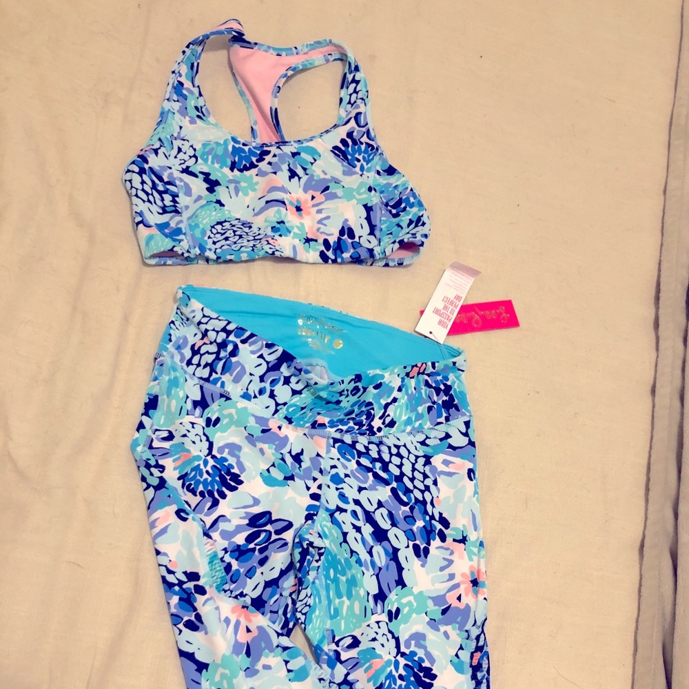 Lilly Pulitzer workout set